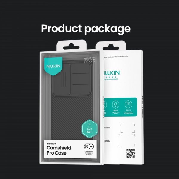 Nillkin Samsung Galaxy S25 Deksel CamShield Pro Svart