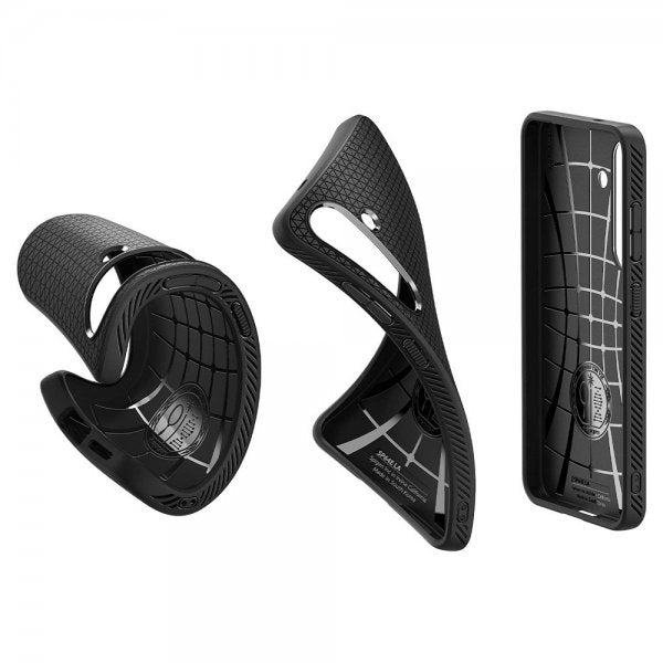Spigen Samsung Galaxy S25 Deksel Liquid Air Matte Black