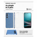 Spigen Samsung Galaxy S25 Deksel Liquid Crystal Glitter Crystal Quartz