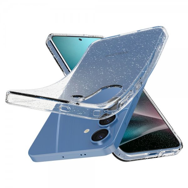 Spigen Samsung Galaxy S25 Deksel Liquid Crystal Glitter Crystal Quartz