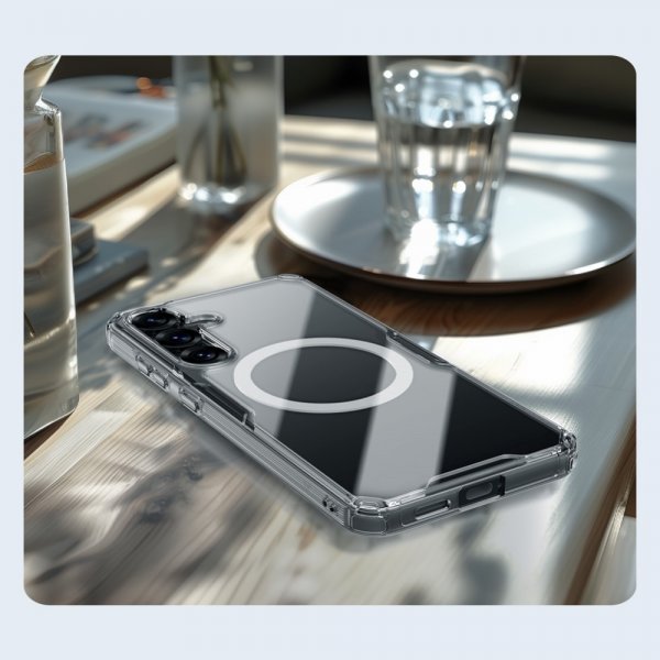 Nillkin Samsung Galaxy S25 Deksel Nature Pro Series MagSafe Transparent
