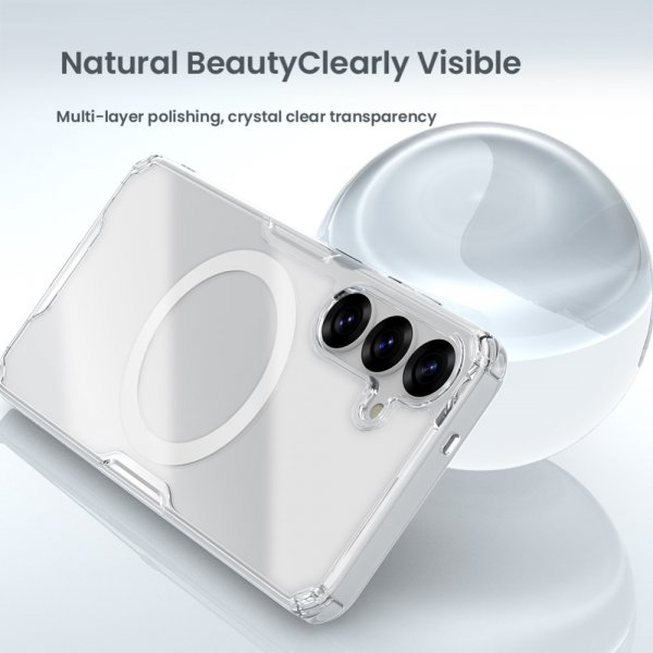 Nillkin Samsung Galaxy S25 Deksel Nature Pro Series MagSafe Transparent