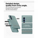 Spigen Samsung Galaxy S25 Deksel Parallax MagFit Sage Green