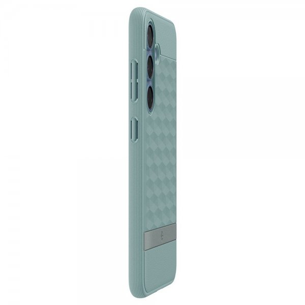 Spigen Samsung Galaxy S25 Deksel Parallax MagFit Sage Green