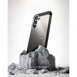Spigen Samsung Galaxy S25 Deksel Tough Armor MagFit Gunmetal