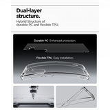 Spigen Samsung Galaxy S25 Deksel Ultra Hybrid Crystal Clear