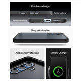 Spigen Samsung Galaxy S25 Deksel Ultra Hybrid Frost Black