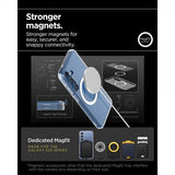Spigen Samsung Galaxy S25 Deksel Ultra Hybrid MagFit Clear White