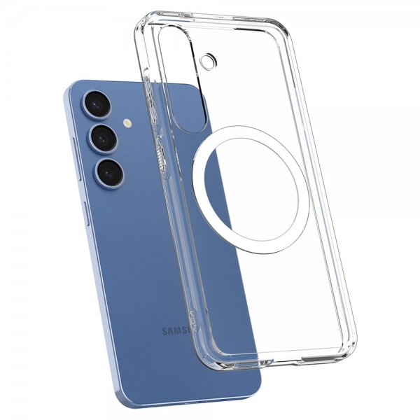 Spigen Samsung Galaxy S25 Deksel Ultra Hybrid MagFit Clear White