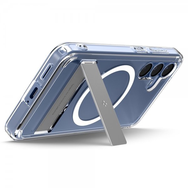 Spigen Samsung Galaxy S25 Deksel Ultra Hybrid S MagFit Clear White