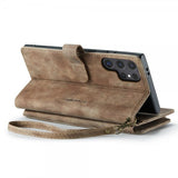 CaseMe Samsung Galaxy S25 Ultra Etui C30 Series Brun