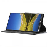 Lc.Imeeke Samsung Galaxy S25 Ultra Etui med Kortlomme stativfunksjon Svart