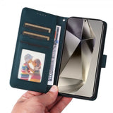 Betopnice Samsung Galaxy S25 Ultra Etui Avtagbart Deksel 005 Blå
