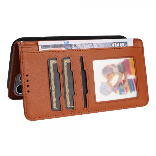 Betopnice Samsung Galaxy S25 Ultra Etui Avtagbart Deksel 005 Brun