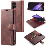Dg.Ming Samsung Galaxy S25 Ultra Etui Avtagbart Deksel Rød