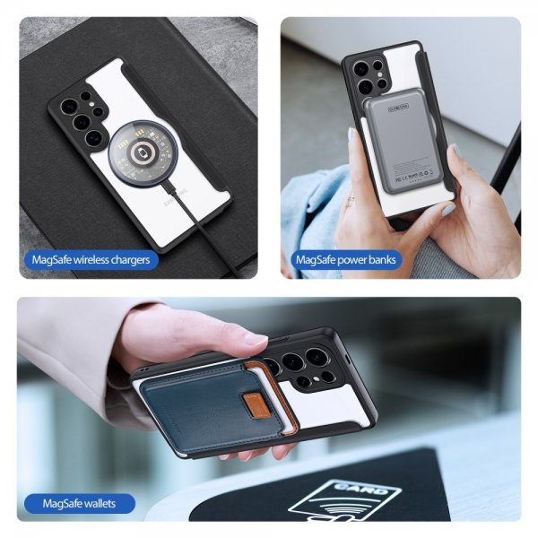 Dux Ducis Samsung Galaxy S25 Ultra Etui Skin X Pro Series MagSafe Svart