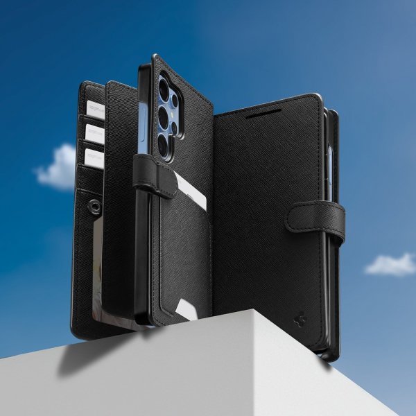 Spigen Samsung Galaxy S25 Ultra Etui Wallet S Svart