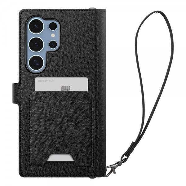 Spigen Samsung Galaxy S25 Ultra Etui Wallet S Svart