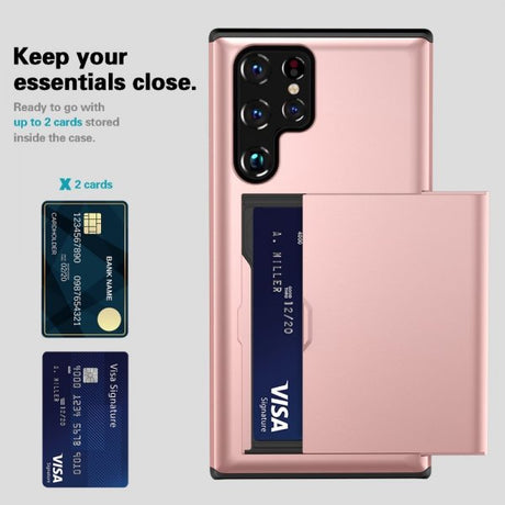 Samsung Galaxy S25 Ultra Deksel Card Slide Svart