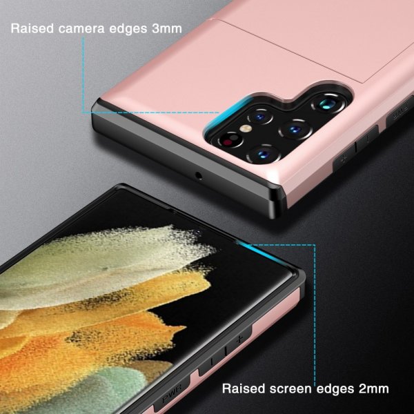 Samsung Galaxy S25 Ultra Deksel Card Slide Svart