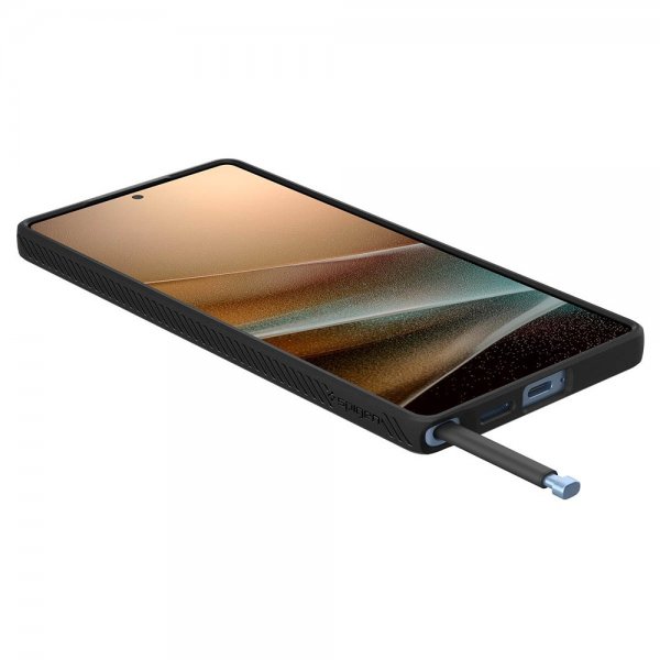 Spigen Samsung Galaxy S25 Ultra Deksel Liquid Air Matte Black