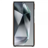 Samsung Galaxy S25 Ultra Deksel med To Kortlommer Mørkebrun