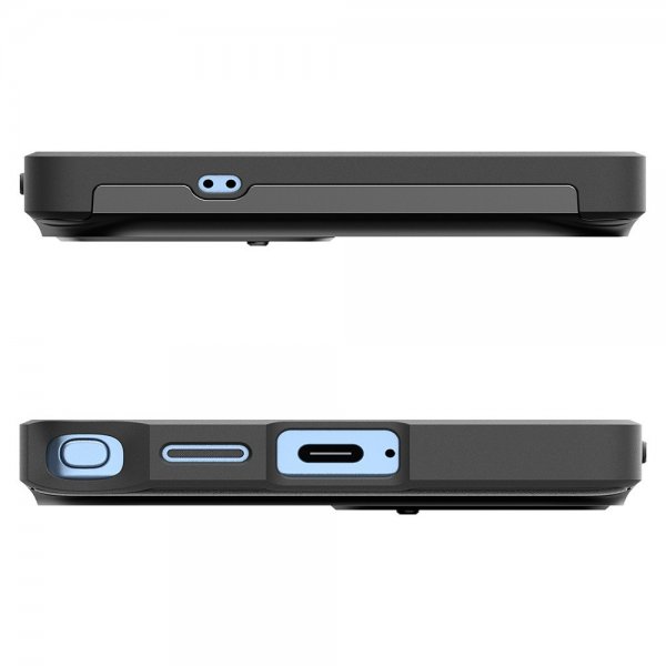 Spigen Samsung Galaxy S25 Ultra Deksel Optik Armor Svart