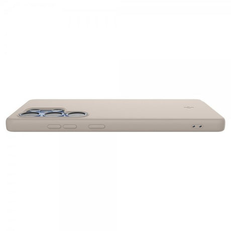 Spigen Samsung Galaxy S25 Ultra Deksel Silicone Fit MagFit Natural Titanium