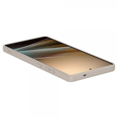 Spigen Samsung Galaxy S25 Ultra Deksel Silicone Fit MagFit Natural Titanium