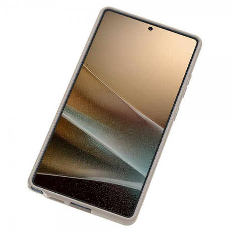 Spigen Samsung Galaxy S25 Ultra Deksel Silicone Fit MagFit Natural Titanium
