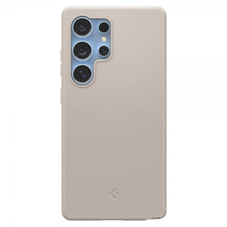 Spigen Samsung Galaxy S25 Ultra Deksel Silicone Fit MagFit Natural Titanium