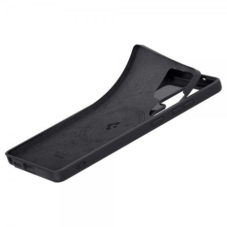 Spigen Samsung Galaxy S25 Ultra Deksel Silicone Fit MagFit Svart