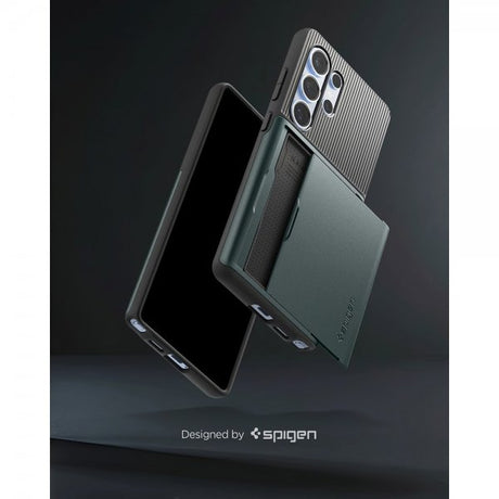 Spigen Samsung Galaxy S25 Ultra Deksel Slim Armor CS Abyss Green