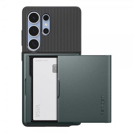 Spigen Samsung Galaxy S25 Ultra Deksel Slim Armor CS Abyss Green