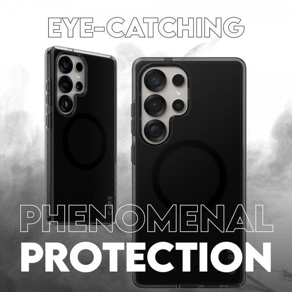 CARE by PanzerGlass Samsung Galaxy S25 Ultra Deksel Smokey MagSafe Svart