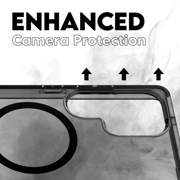 CARE by PanzerGlass Samsung Galaxy S25 Ultra Deksel Smokey MagSafe Svart