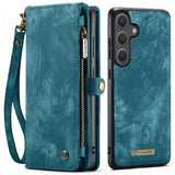 CaseMe Samsung Galaxy S26 Etui 008 Series Avtakbart Deksel Blå