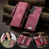 CaseMe Samsung Galaxy S26 Etui 008 Series Avtakbart Deksel Rød