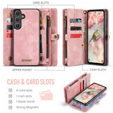 CaseMe Samsung Galaxy S26 Etui 008 Series Avtakbart Deksel Rosa