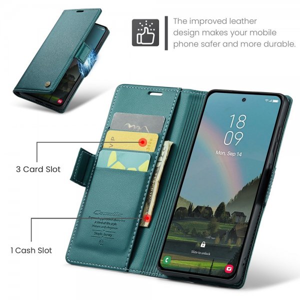 CaseMe Samsung Galaxy S26 Etui 023 Series Grønn