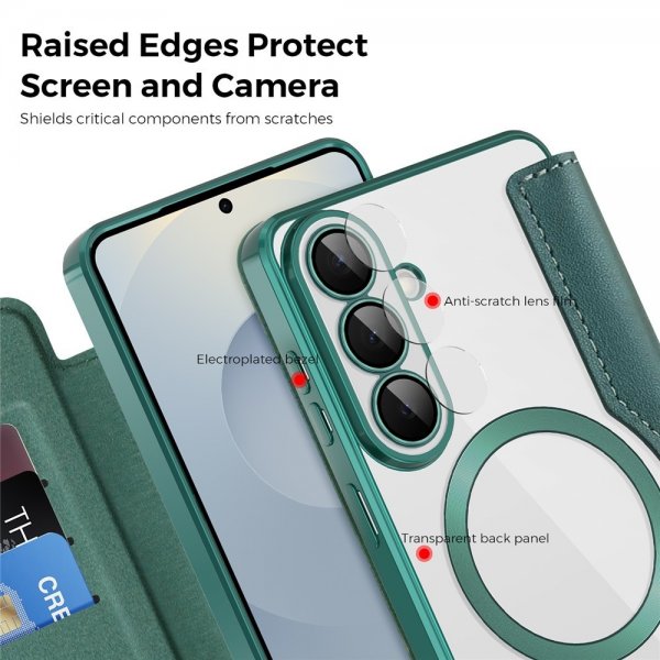 Samsung Galaxy S26 Etui MagSafe Grønn