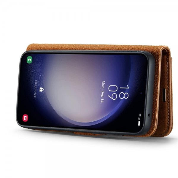 Dg.Ming Samsung Galaxy S26 Etui Avtagbart Deksel Brun