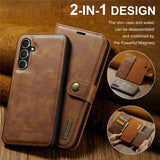 Dg.Ming Samsung Galaxy S26 Etui Avtagbart Deksel Brun