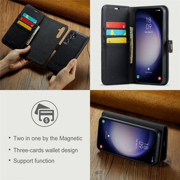 Dg.Ming Samsung Galaxy S26 Etui Avtagbart Deksel Svart