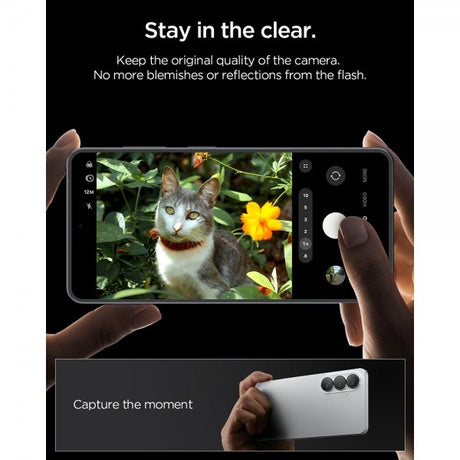 Spigen Samsung Galaxy S26 Kamerabeskytter GLAS.tR EZ Fit Optik Pro 2-pakning Svart