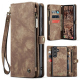 CaseMe Samsung Galaxy S26 Plus Etui 008 Series Avtakbart Deksel Brun