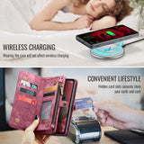 CaseMe Samsung Galaxy S26 Plus Etui 008 Series Avtakbart Deksel Rød