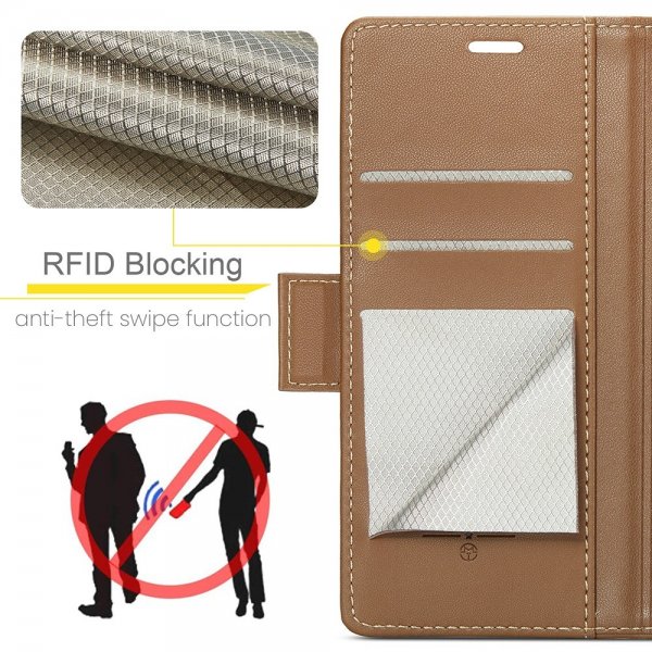 CaseMe Samsung Galaxy S26 Plus Etui 023 Series Brun
