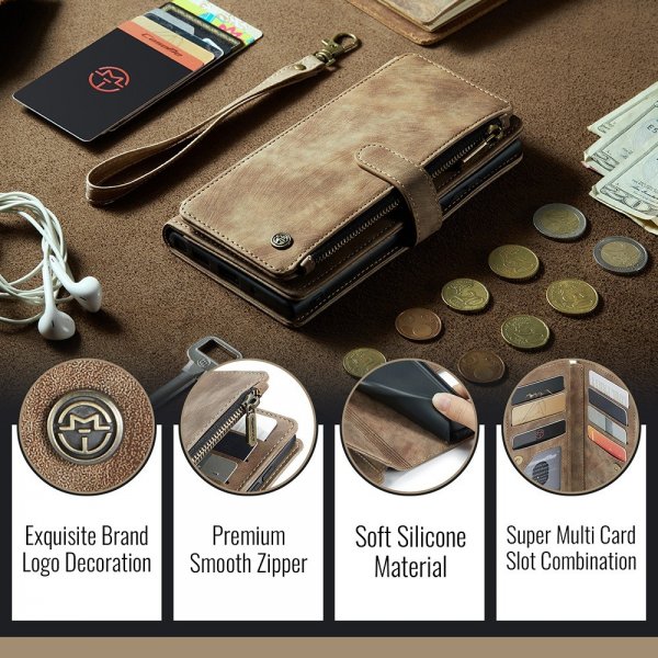 CaseMe Samsung Galaxy S26 Plus Etui C30 Series Brun
