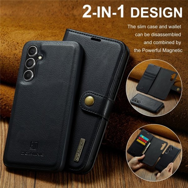 Dg.Ming Samsung Galaxy S26 Plus Etui Avtagbart Deksel Svart